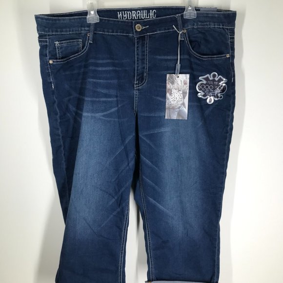 Hydraulic Jeans Hydraulic Womens Plus Nolita Curvy Skinny Denim